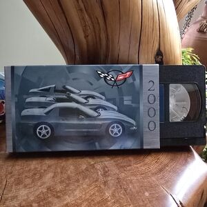 2000 Corvette VHS Tape - Black Car Collectors Dream!